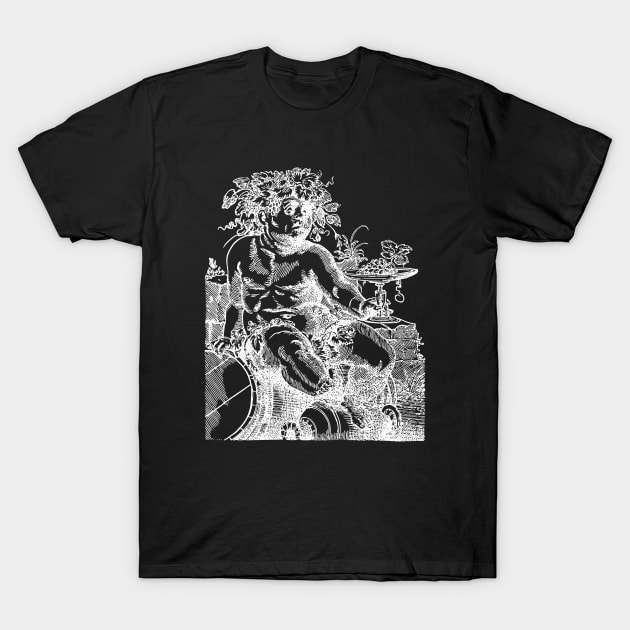 Bacchus - God of Wine and Festivity T-Shirt by Vintage Boutique